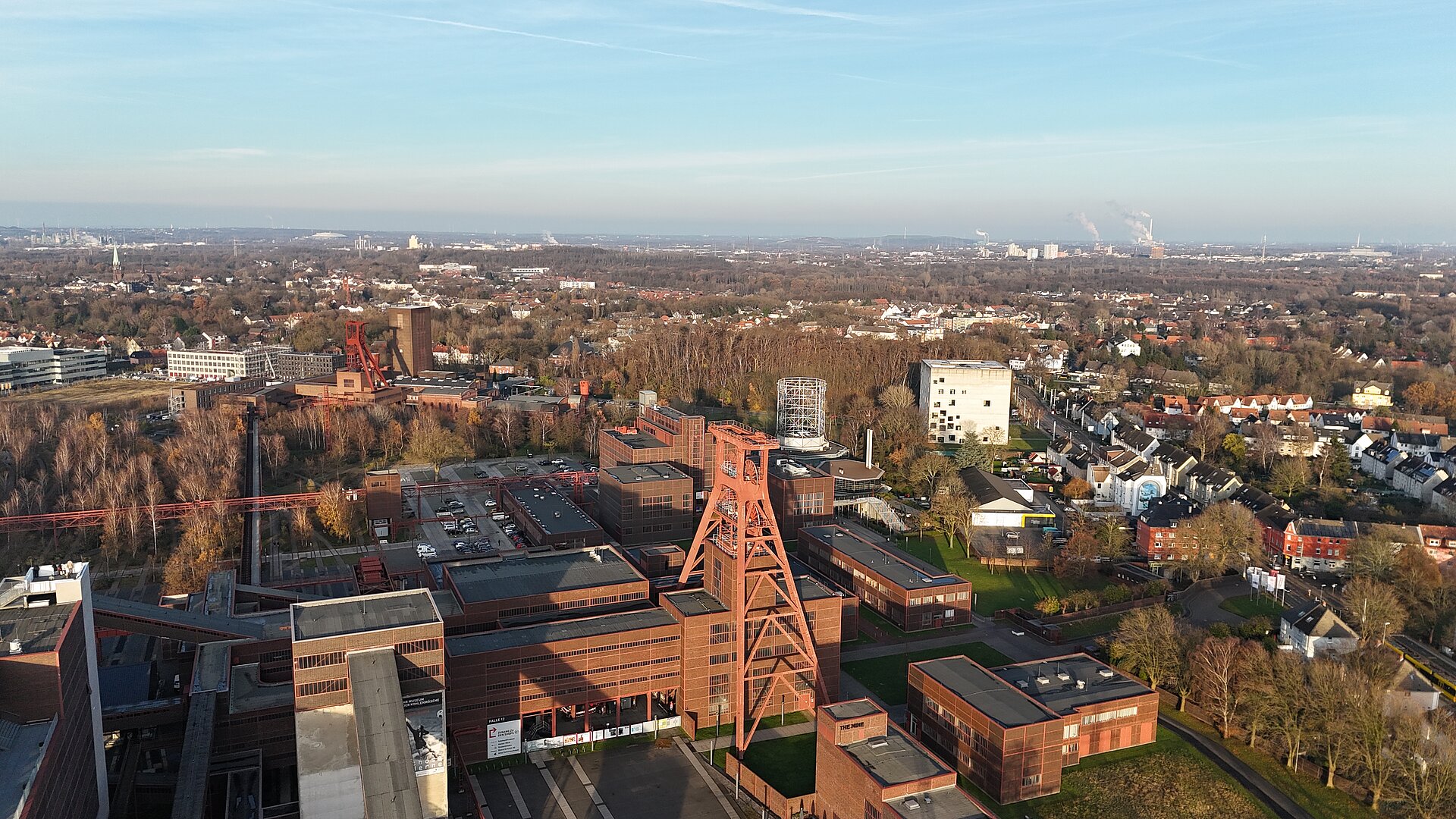 Drohnenfoto Zollverein-Gelände