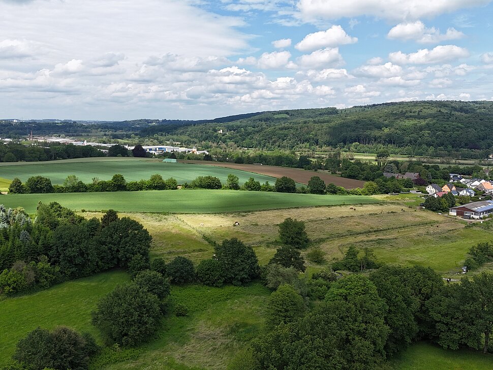 Drohnenfoto Landschaft