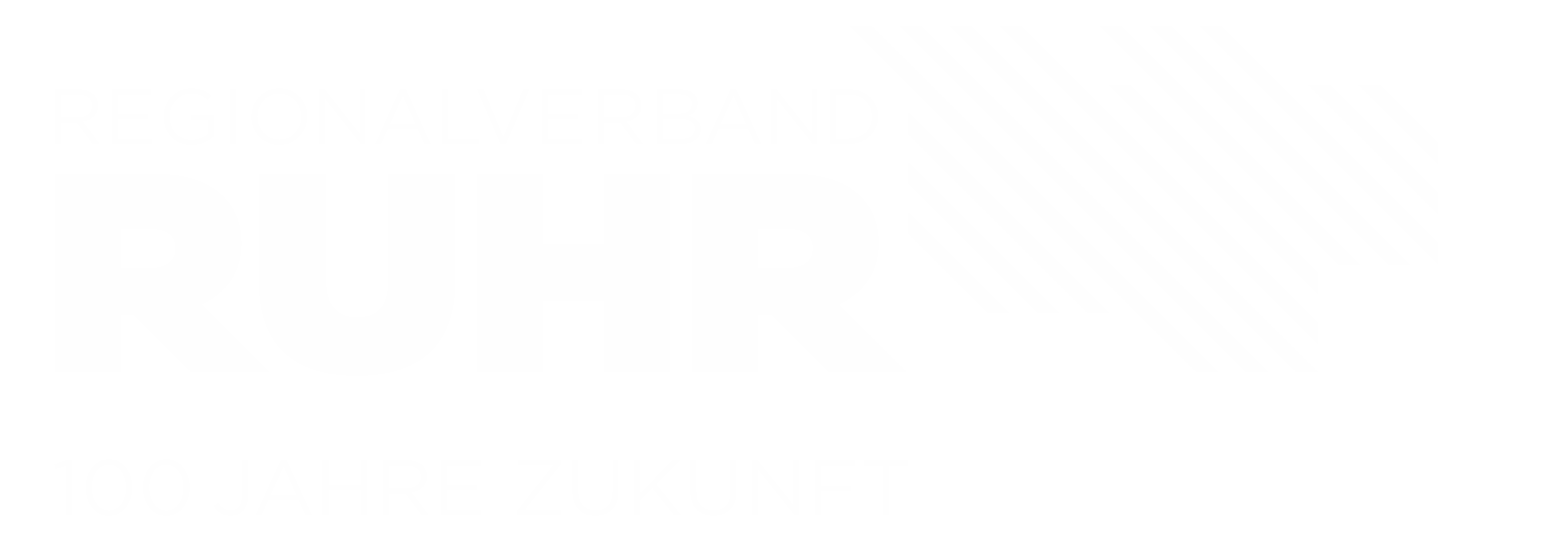 Logo "100 Jahre Regionalverband Ruhr" zum Jubiläum 2020.