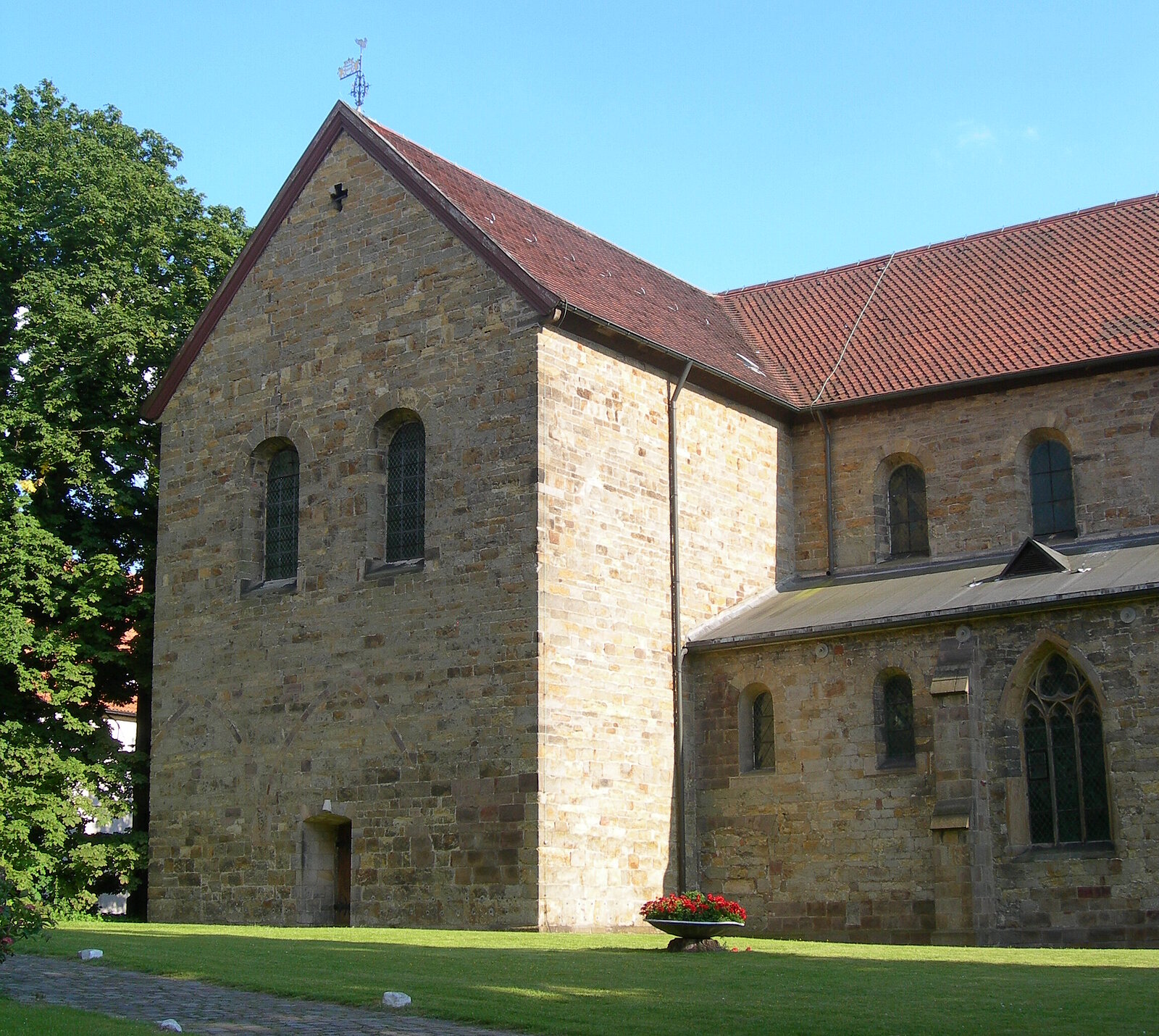 Kirche aus Sandstein