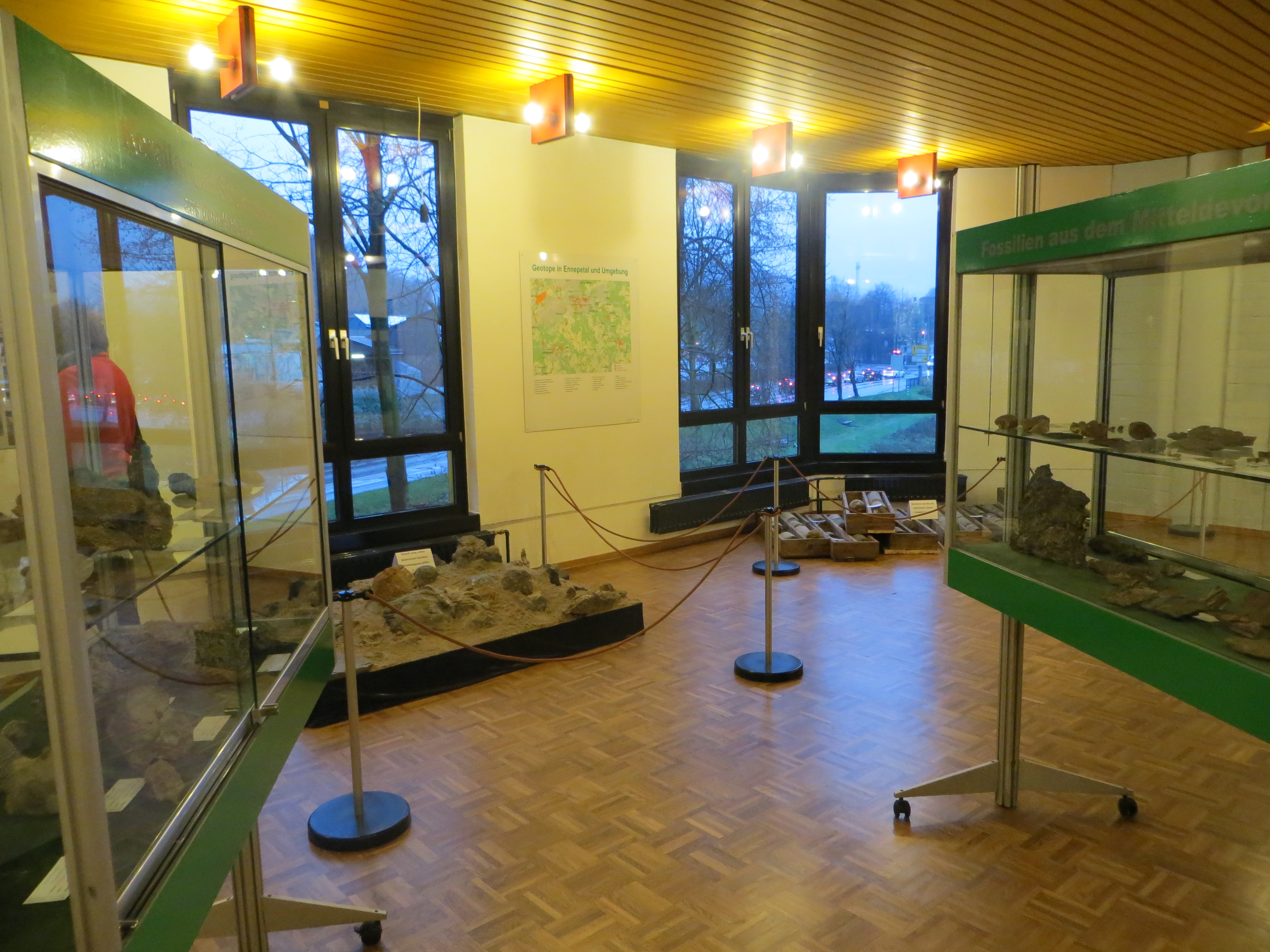 Blick ins Infozentrum