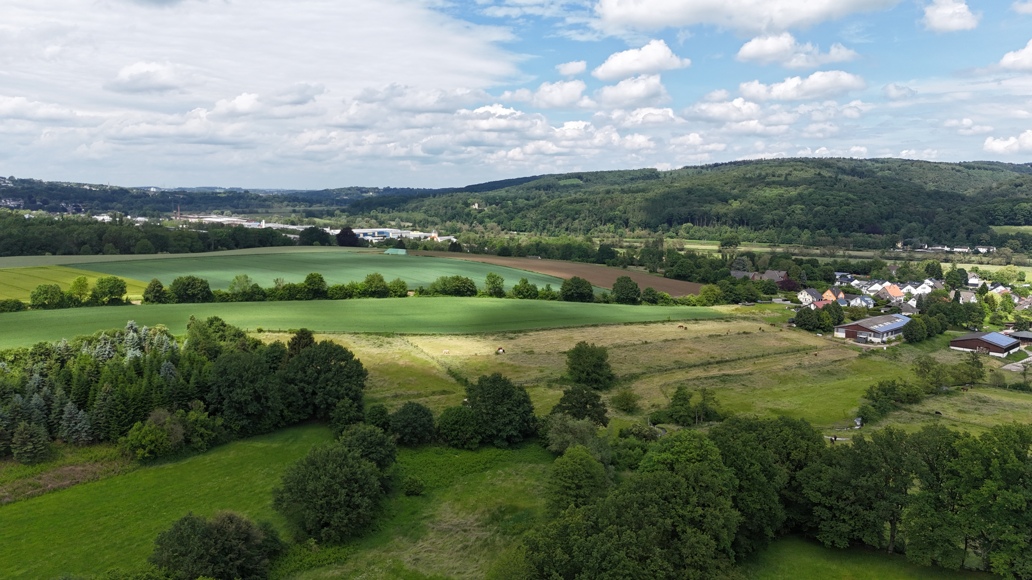 Drohnenfoto Landschaft