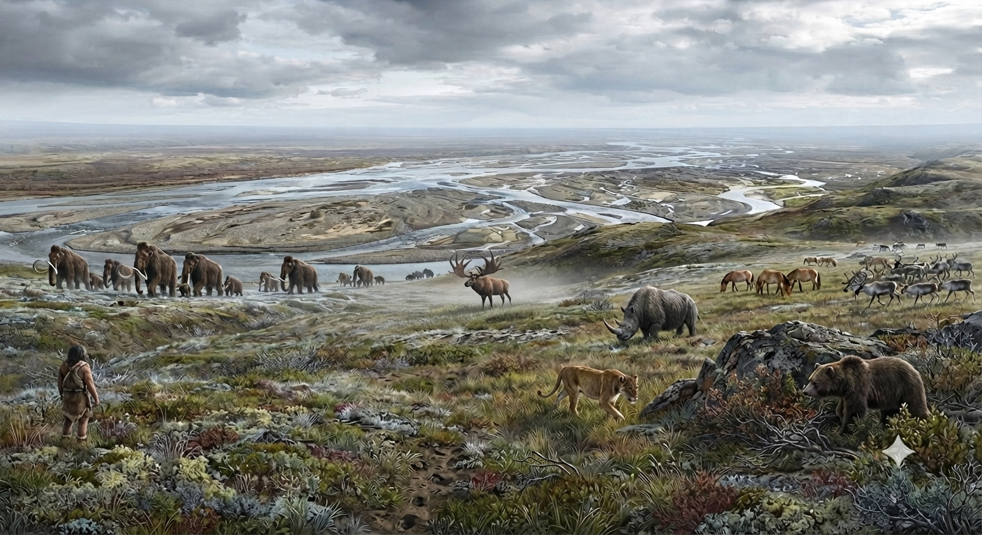 Luftbild Tundra